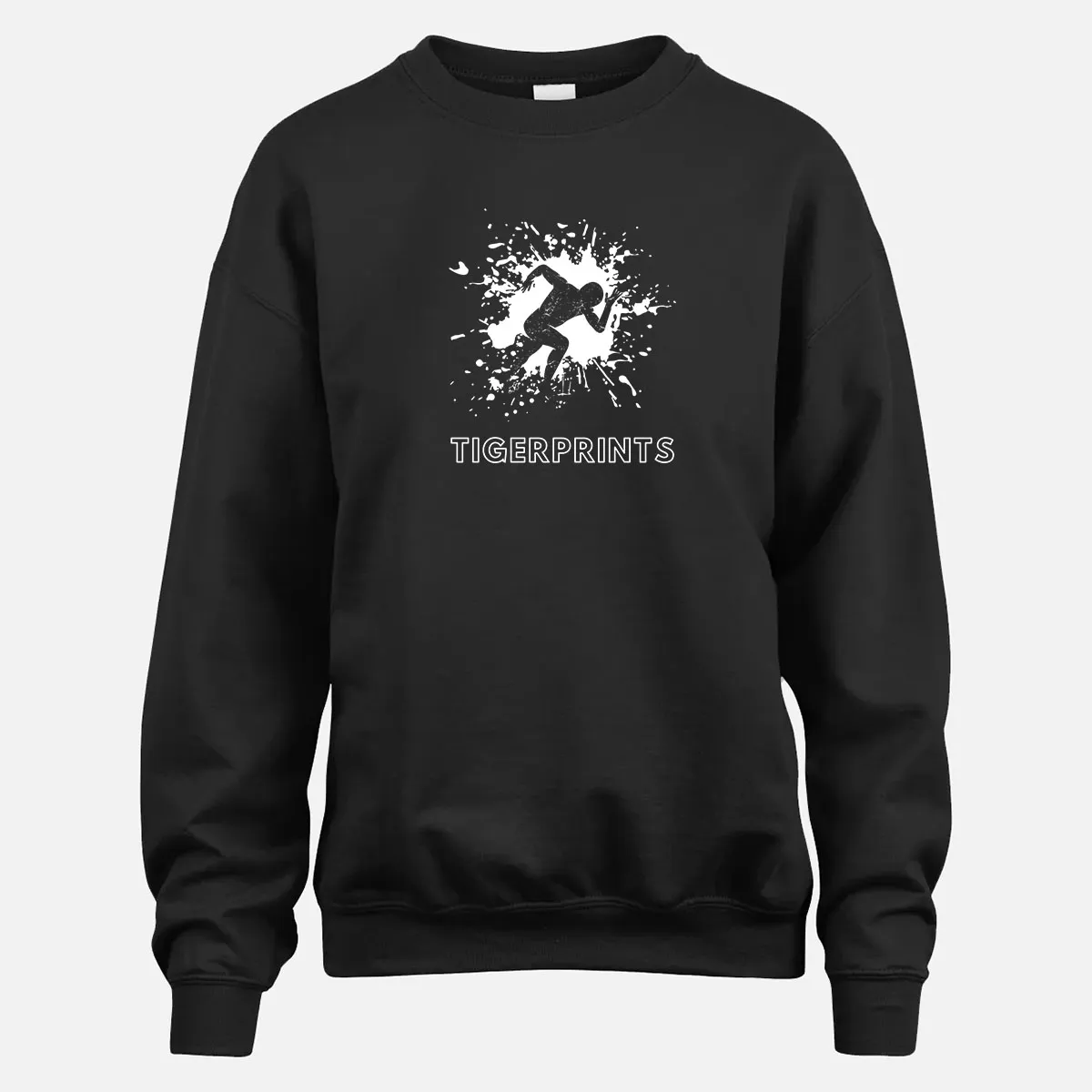 Marathon Tigerprints Sweatshirt - Black